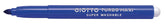 Rotulador Giotto Turbo Maxi Azul Ultramar | Giotto | Pack 12 Unidades